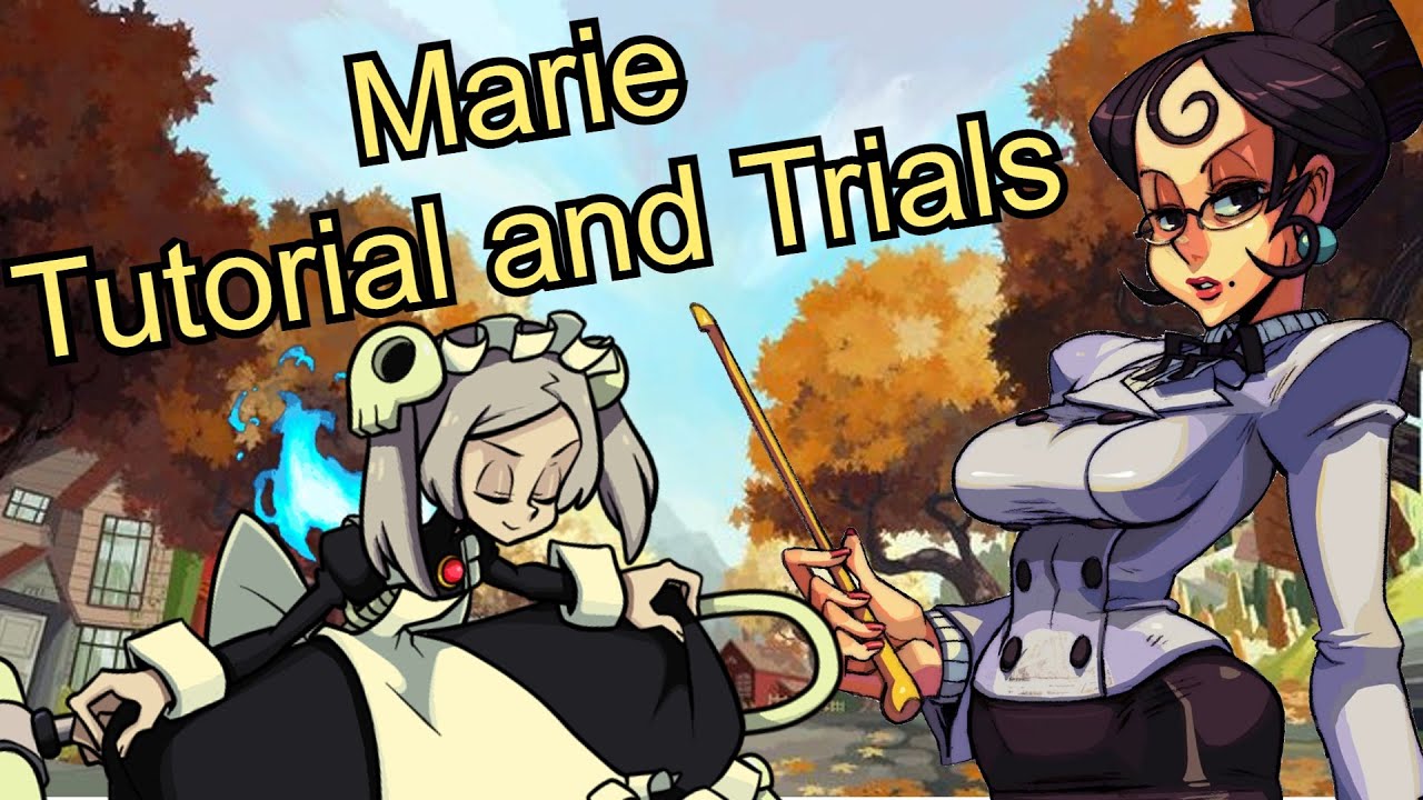Trying out the Maire Tutorial and Trials in Skullgirls