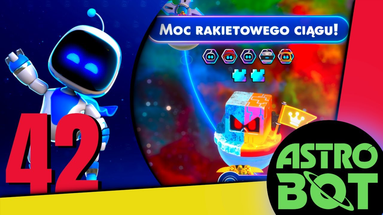 Astro Bot (100%) #42 - Moc Rakietowego Ciągu! - Wszystkie Boty i Puzzle | PS5 4K 60FPS HDR