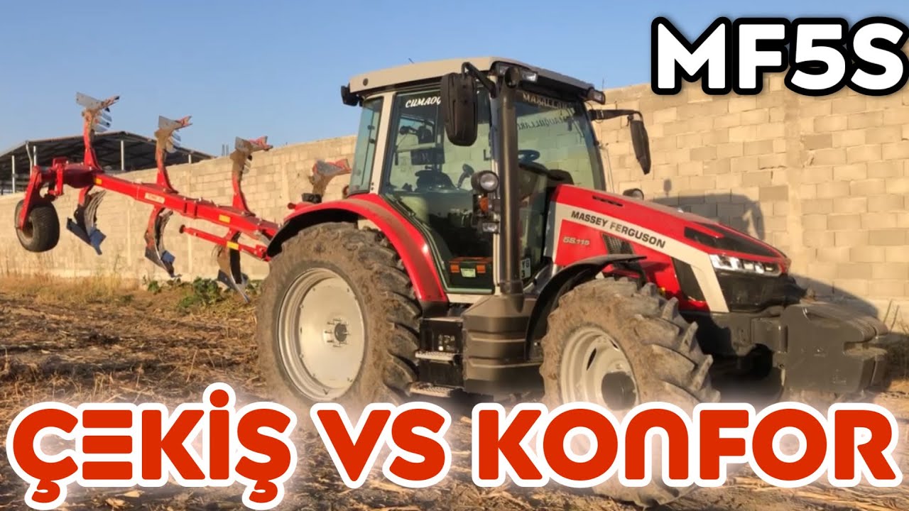 Çekiş ve Konfor ! | Mısır Yerlerini Sürüyoruz #masseyferguson #ünlüpulluk #cumaoğulları