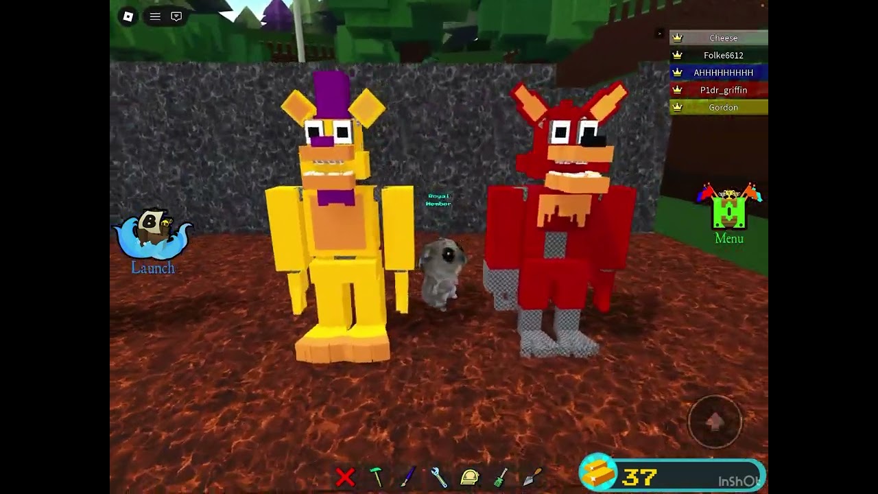 I made five nights at Freddy’s in build a boat