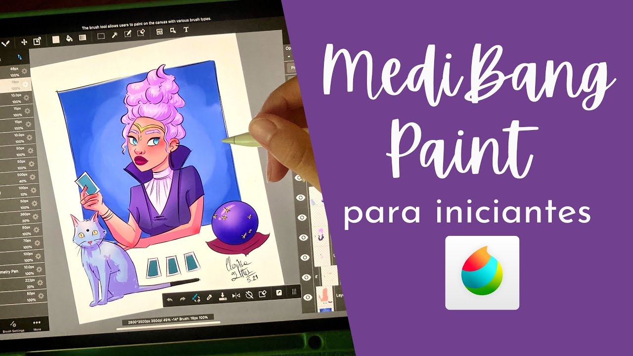 MEDIBANG PAINT: TUTORIAL PARA INICIANTES | Clarissa Bittes