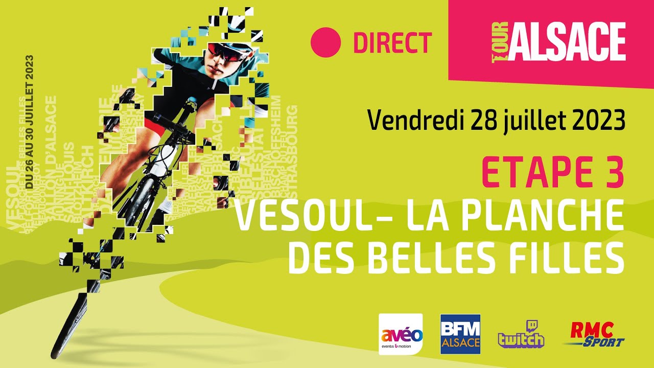 Étape 3 - Tour Alsace  2023 - Vesoul - La Super Planche des Belles Filles (28/07)