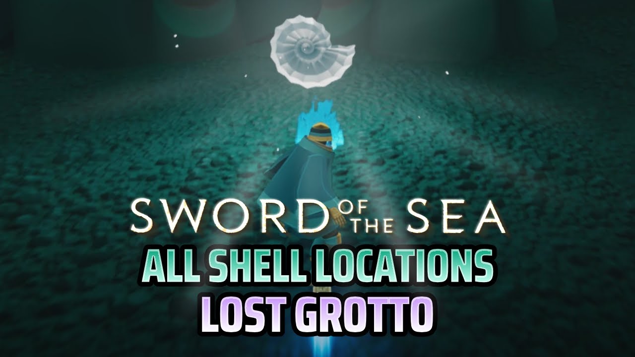 All Shell Locations Lost Grotto - Sword of the Sea