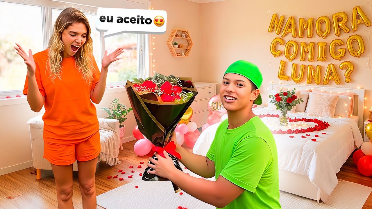 O PEDIDO DE NAMORO ACONTECEU&hellip; 💍😍 *casal novo 