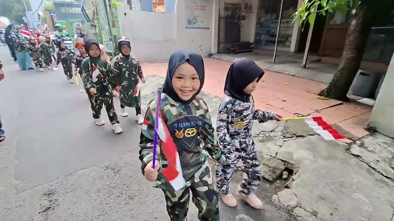 Moment Hari Pahlawan ( TK ABA 06)  #haripahlawan2025 #kostumanak #pahlawan #indonesia #tk #anakanak 