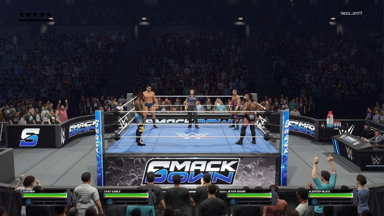 MITB qualifying 4 Way- Gunther vs Chad Gable vs Je'Von Evans vs Aliester Black