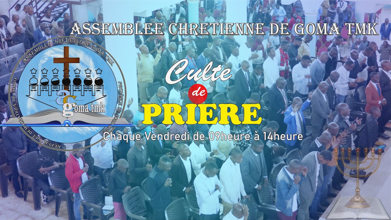 Ré2026 01 23  Vendredi. Reunion de priere Fr SALOMON KAMANGO. Assemblée Chrétienne de Goma tmk