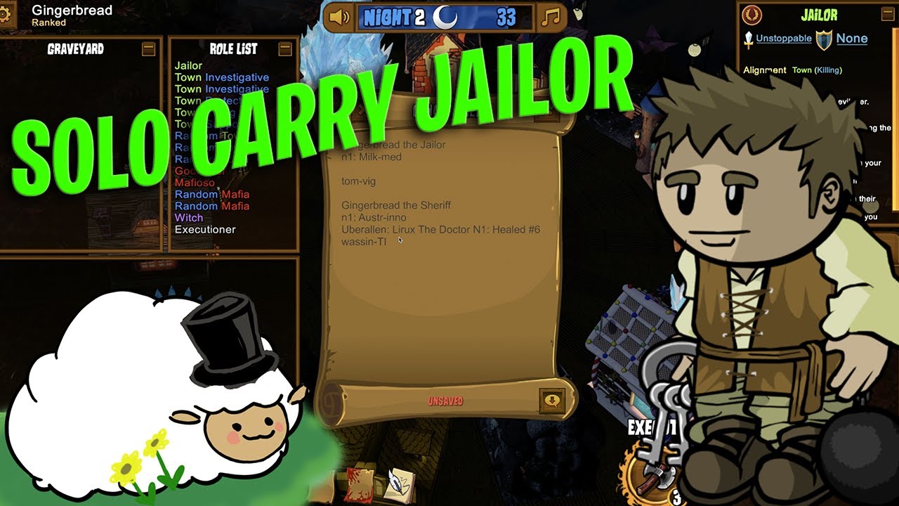 SOLO CARRY JAILOR. Town of Salem | Ranked Jailor