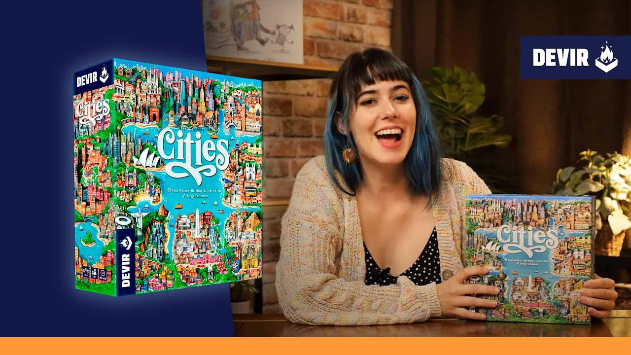 ✅ Cómo jugar a Cities - Devir