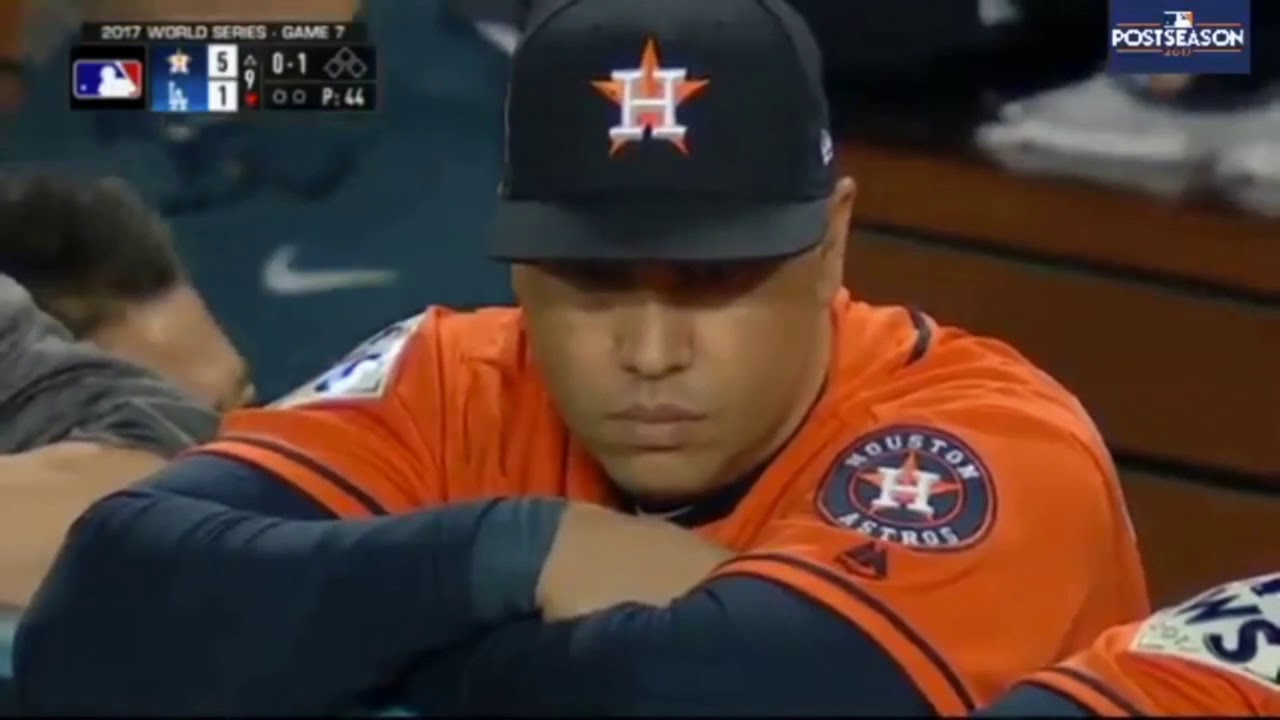 Final inning of 2017 World Series