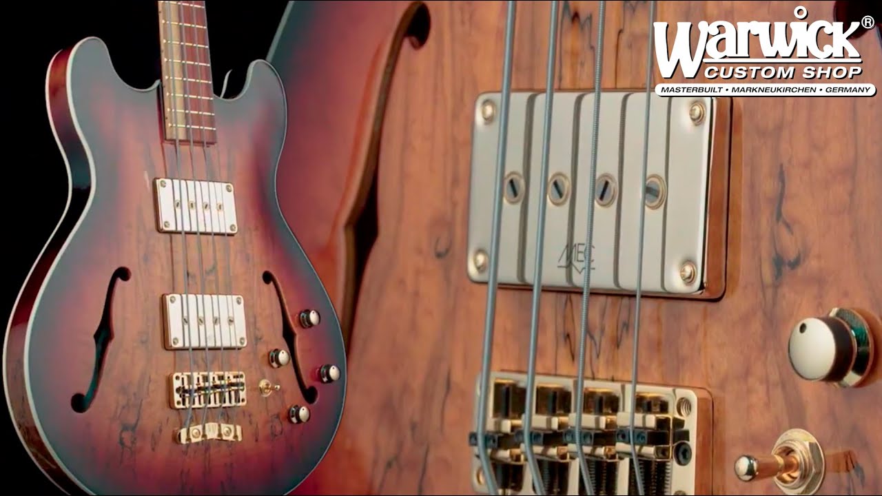 Warwick Custom Shop Masterbuilt - StarBass II - Vintage Sunburst High Gloss Finish #16-3201