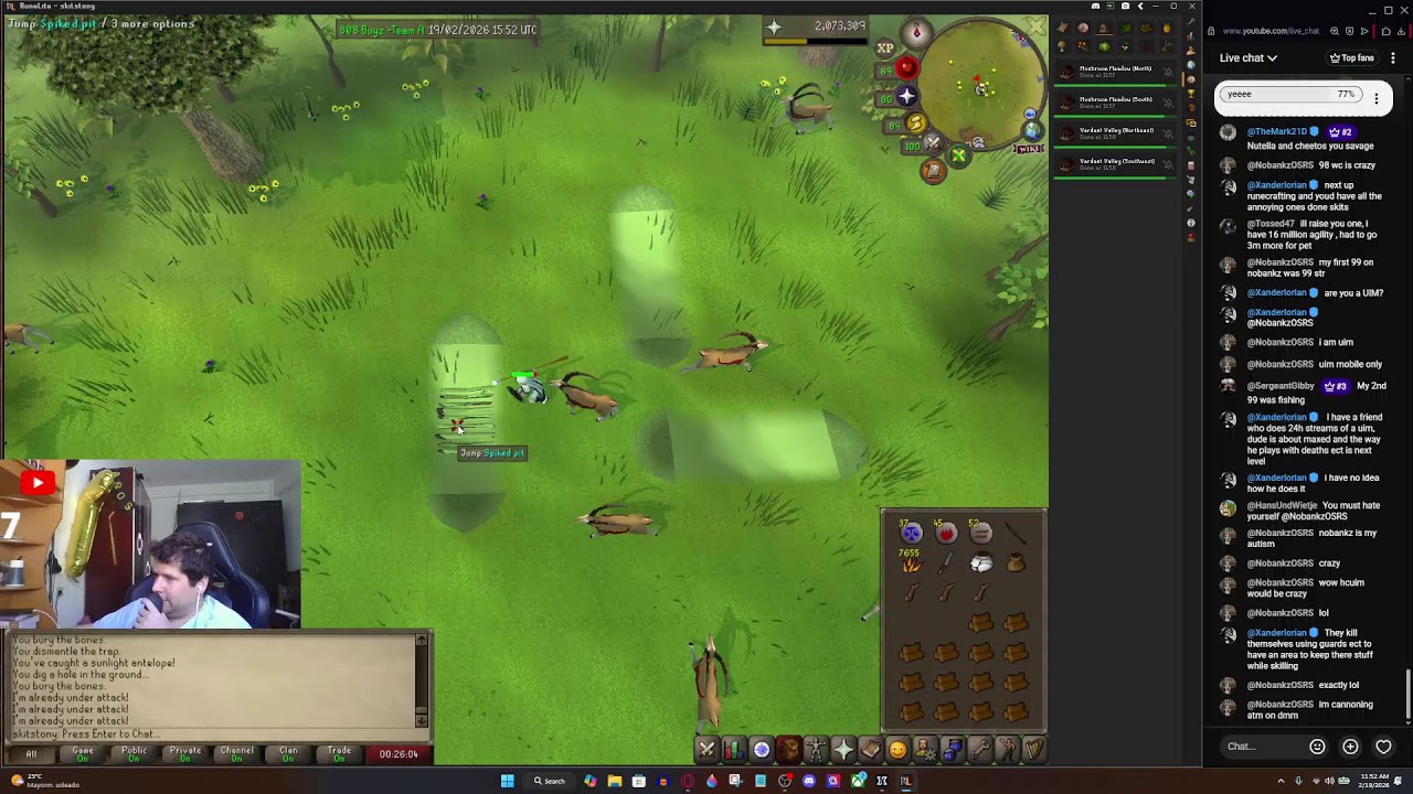 HUNTER ALL DAY!  ⚔️  #osrs