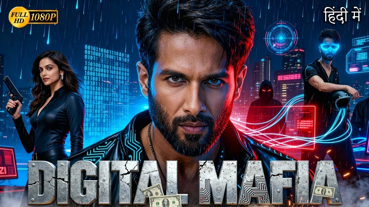 Digital Mafia | Shahid Kapoor, Deepika Padukone Hindi Dubbed Action Thriller Movie | Full HD Movie