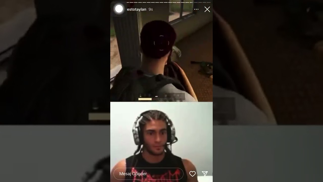 Testo Taylan Pubgde GhostlanıyorTakipçisiyle Dalga Geçiyor.
