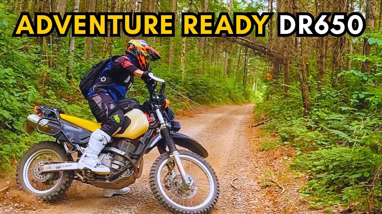 Modify Your Suzuki DR650 Into a Adventure Machine