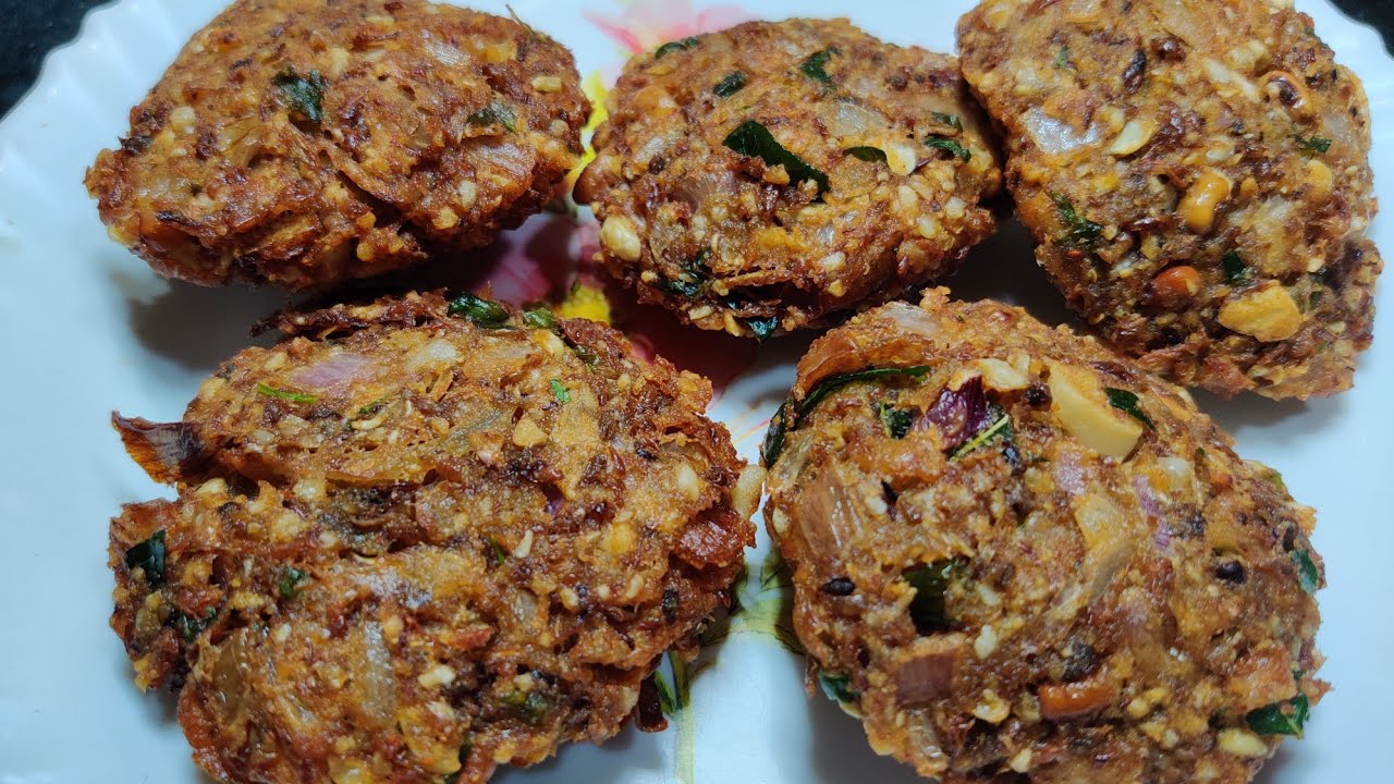Crispy & Healthy Karamani Vada Recipe in Tamil | Cowpea Fritters | காராமணி வடை