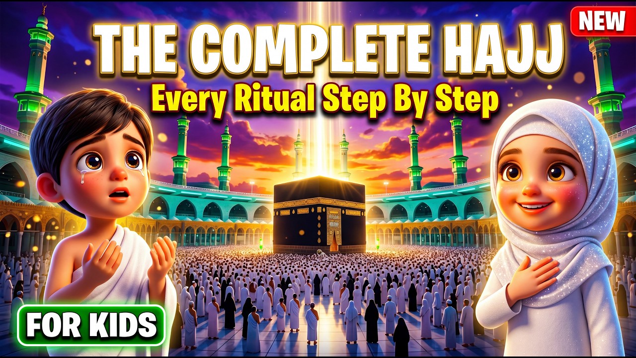 The Rituals of Hajj | How to Perform Hajj | Islamic Video for Kids | Kifl & Raina