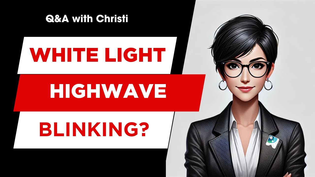 6 #healy #highwave white light blinking