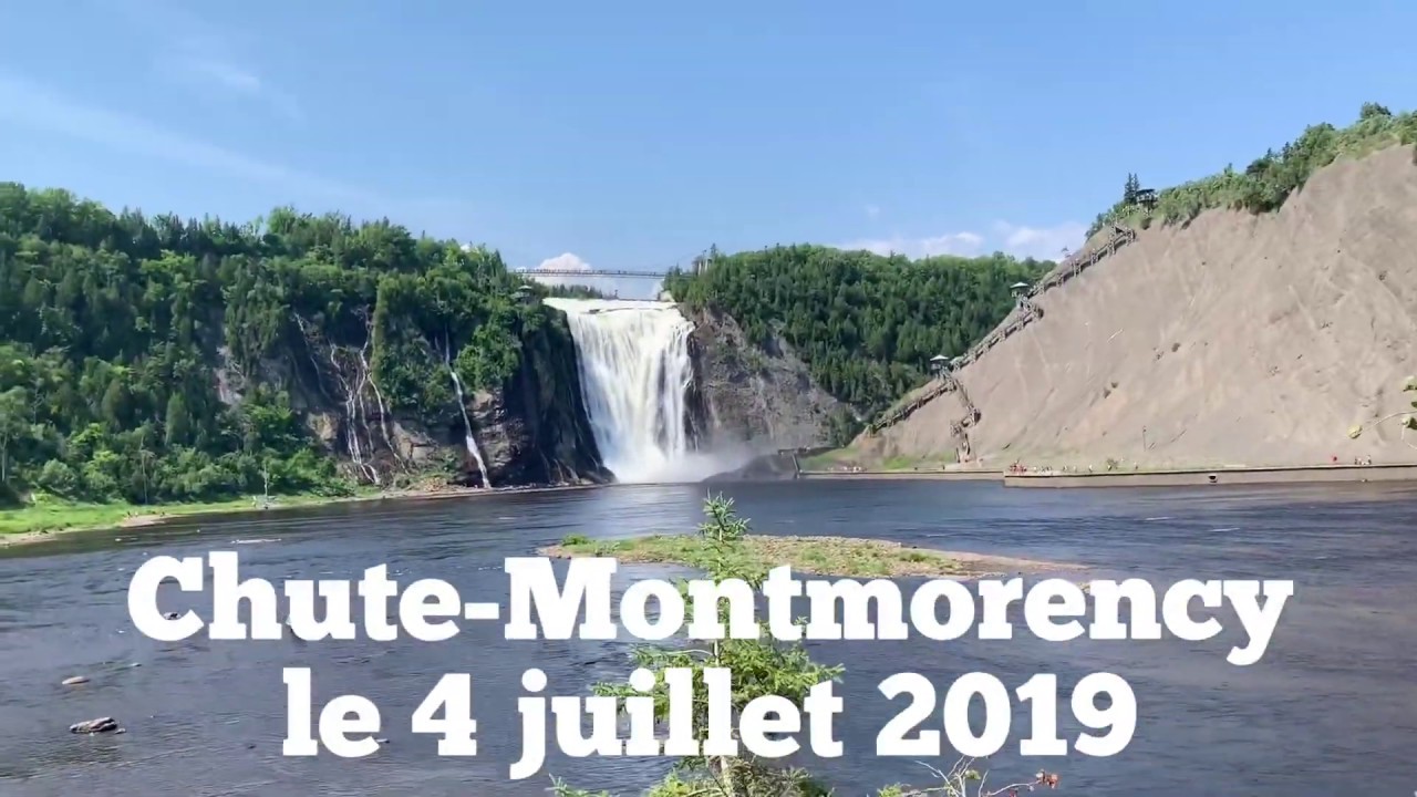 Chute-Montmorency le 4 juillet 2019
