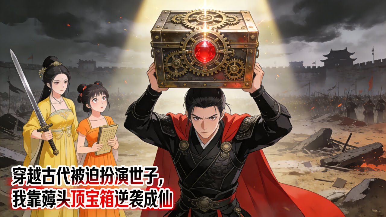 穿越古代被迫扮演世子，我靠薅头顶宝箱逆袭成仙。薅宝箱，撩侍女，绿世子，我在异界绝境成神。#小說推薦 #小說 #動漫 #劇情 #漫畫