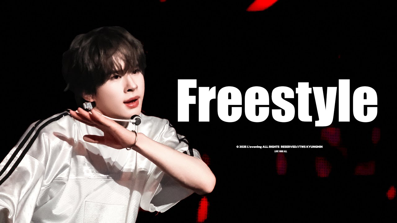 [4K] 250622 투어스 TWS 경민 KYUNGMIN -  Freestyle  직캠 FANCAM @ 2025 TWS TOUR '24/7:WITH:US' IN SEOUL