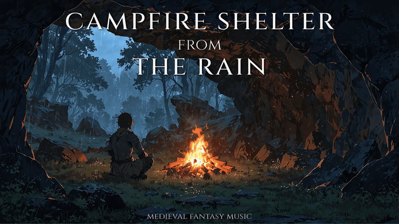 Fantasy Music for Focus & Relaxation &ndash; Campfire Shelter from the Rain