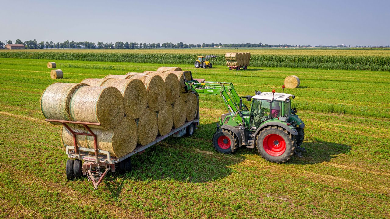 Прессование люцерны 🌿 | Fendt 211 и McCormick X6.4 VT Привод