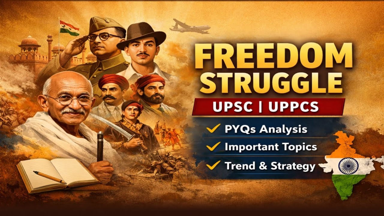 Freedom Struggle PYQ Analysis | UPSC & UPPCS