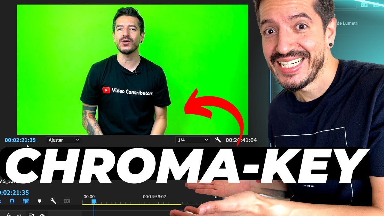 [PASO A PASO] Cómo GRABAR VIDEOS con PANTALLA VERDE | Efecto Chroma Key