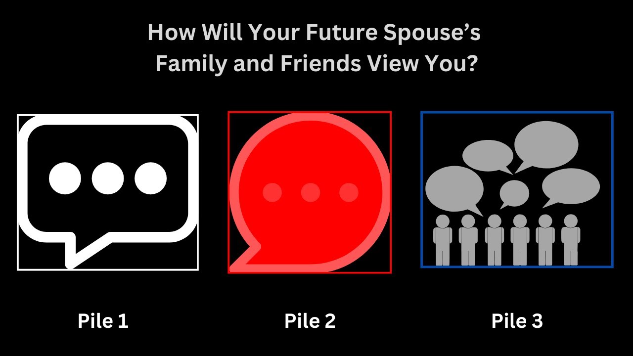 How Will Your Future Spouse's Family and Friends View You? Pick-a-Card. Pick-a-Pile. Tarot Reading.