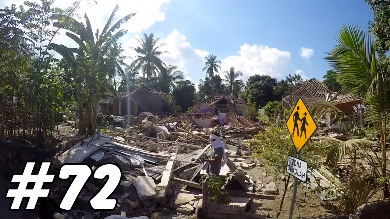 #72 Autostopem Dookoła Świata - Trzęsienie ziemi na Lombok (Indonezja)