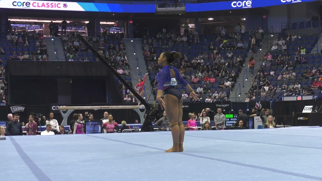 Jazlene Pickens  - Floor Exercise  - 2024 Core Hydration Classic -  Senior Women Session 1