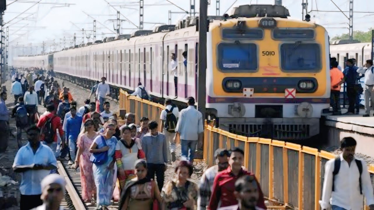 Dolavli Station Dombivli Railway Station Mumbai Local Train 2025 🚉