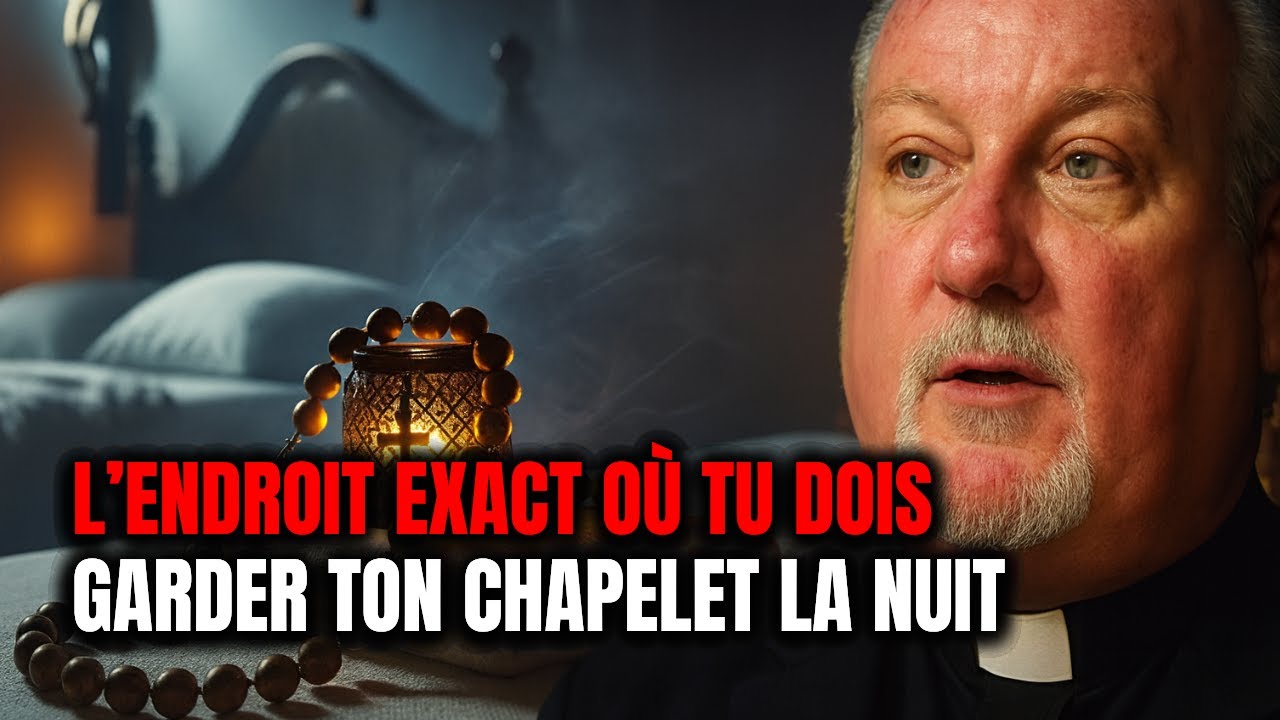 Le prêtre exorciste révèle : L’endroit exact où tu dois garder ton chapelet la nuit
