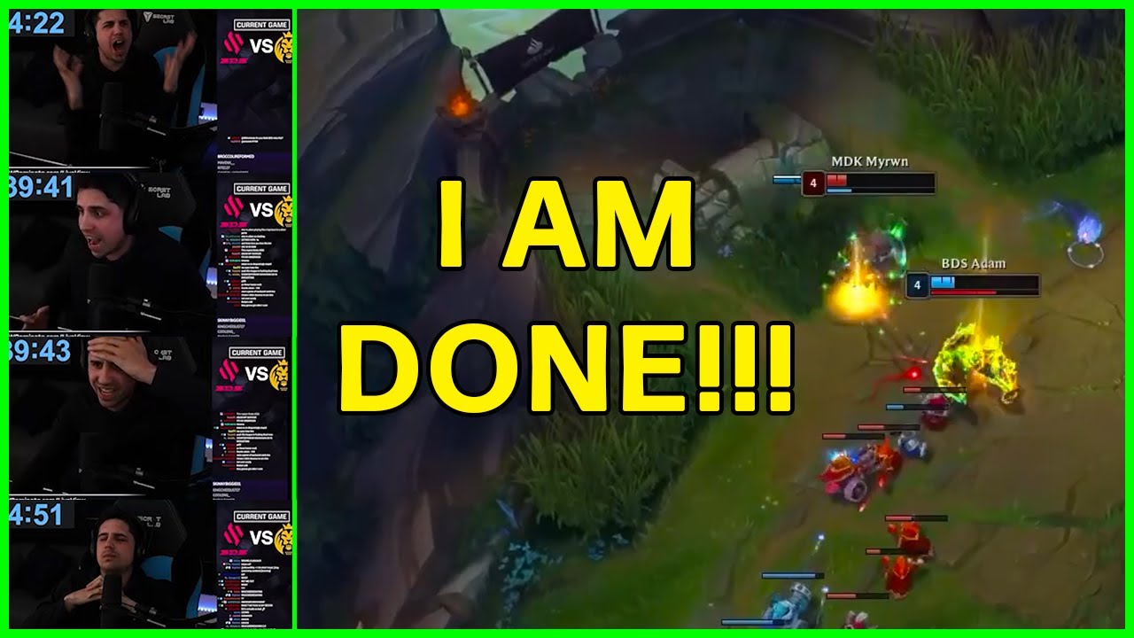 What Losing Your Mind Watching LEC Looks Like: