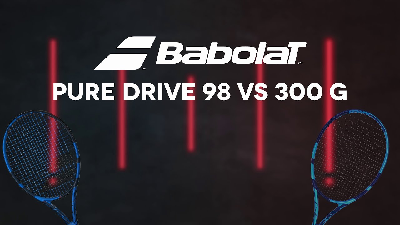 Babolat Pure Drive 98 vs Pure Drive 300