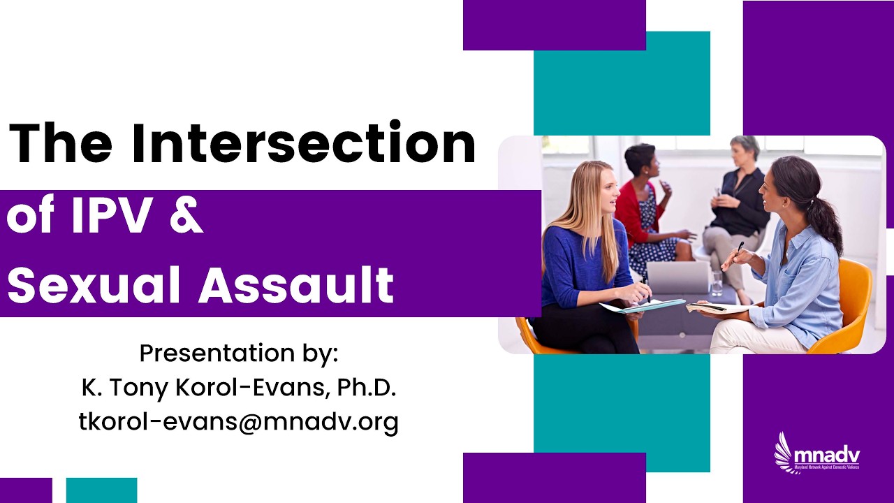 (ASL Provided) 2/26/26: MCASA's SAVAT: Intersection of Intimate Partner Violence & Sexual Assault