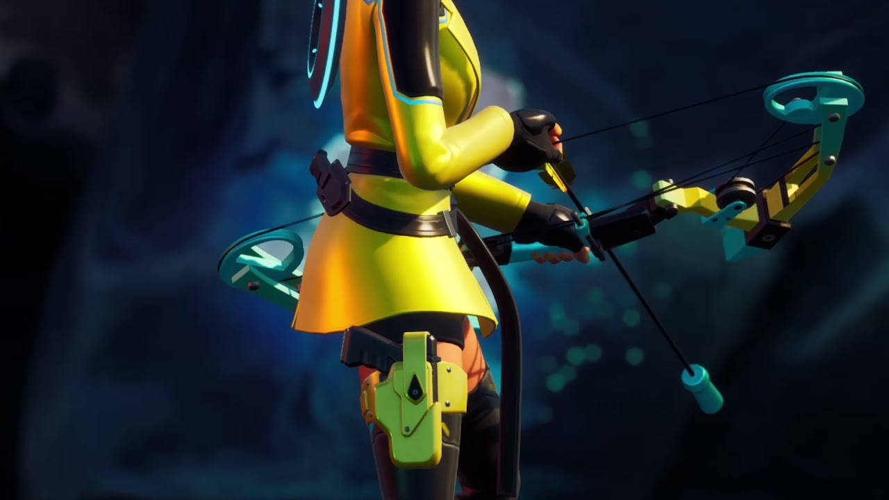 Fortnite YellowJacket Combo | Plasma Carrot, Toxic Flash Glider, Identity Disc, Faded Cool Wrap