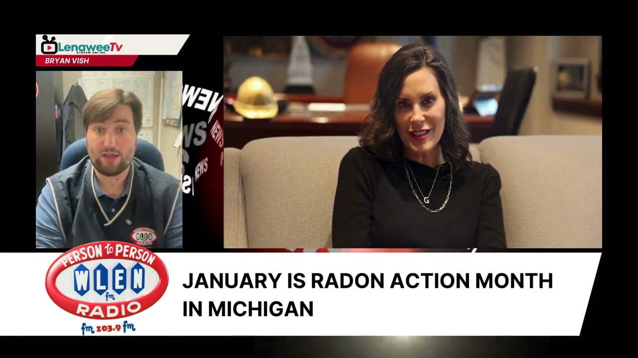 January Is Radon Action Month in Michigan | WLEN News