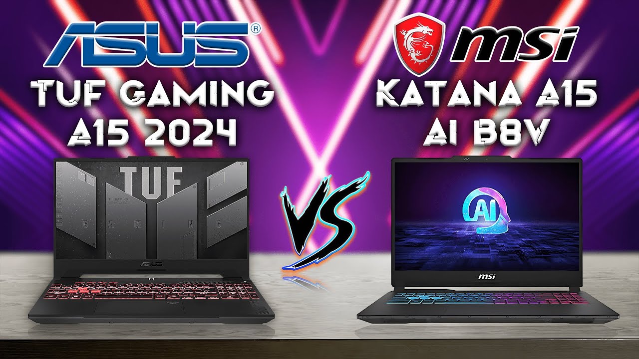 Tuf Gaming A15 2024 vs Katana A15 Ai B8V | The Best Entry Gaming Laptop Comparison Full Tech compare
