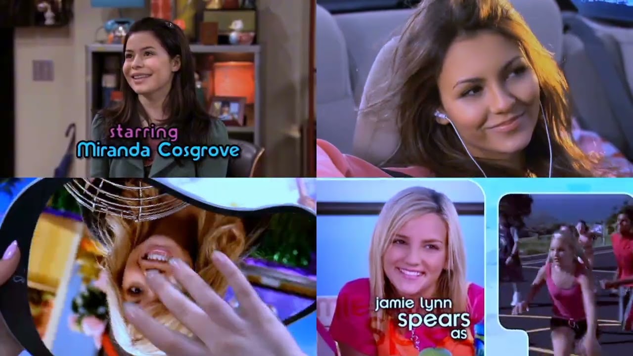 Bubble Guppies Theme Song iCarly Victorious Sam & Cat Zoey 101 Intro (Mixed And Originial) [S1 - S4]