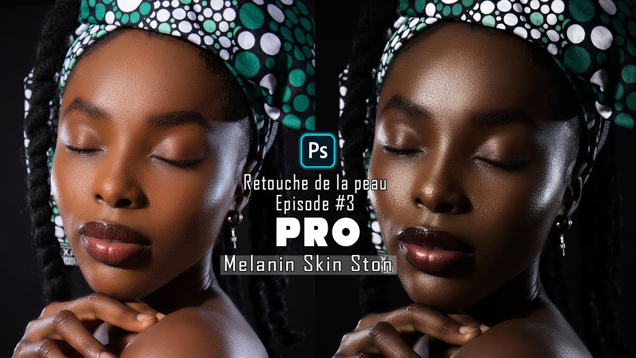 Comment Étalonner une peau Noire dans Photoshop ? [TUTO DEBUTANT ]
