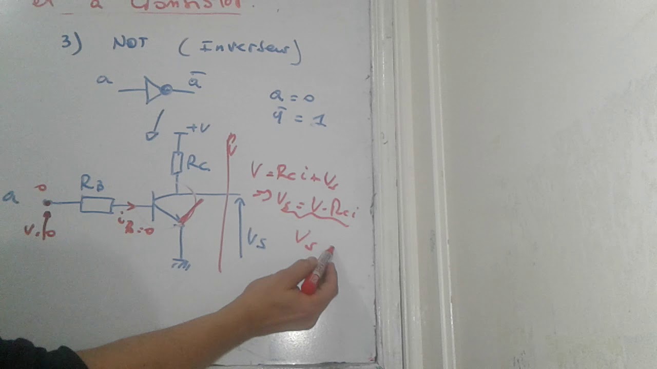 Circuits logique a diodes et a transistors. Partie 3. Arfaoui sabri