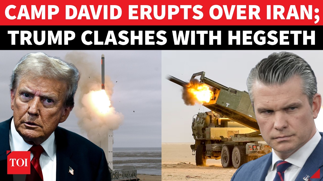 'Did You Lie To Me?': Trump Bashes Hegseth Over Iran War; Clash At Camp David Amid Missile Shortage