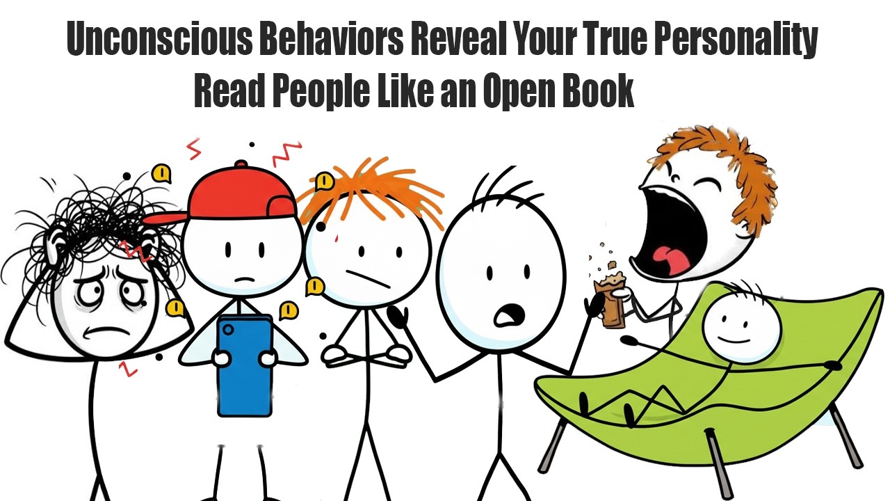 Unconscious Behaviors Reveal Your True Personality - Read People Like an Open Book