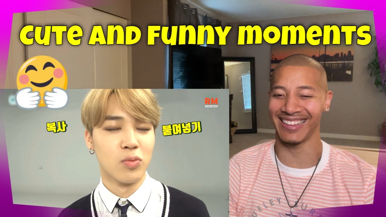 BTS Jimin Cute and Funny Moments!! (REACTION) 🤗