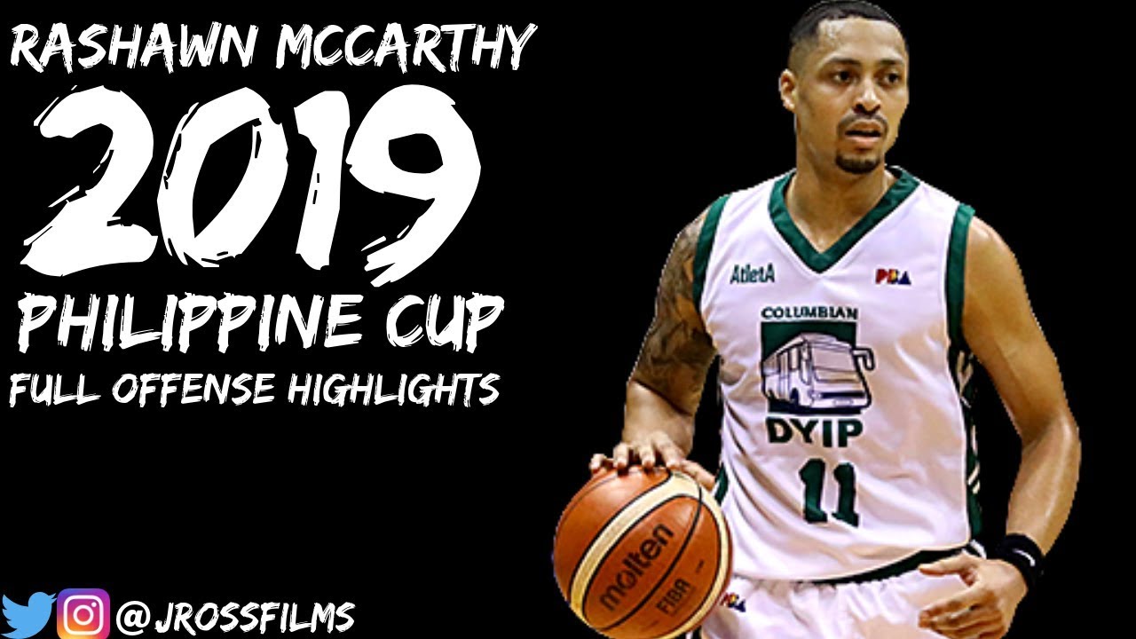 Rashawn McCarthy Full Offense Highlights 2019 Philippine Cup!