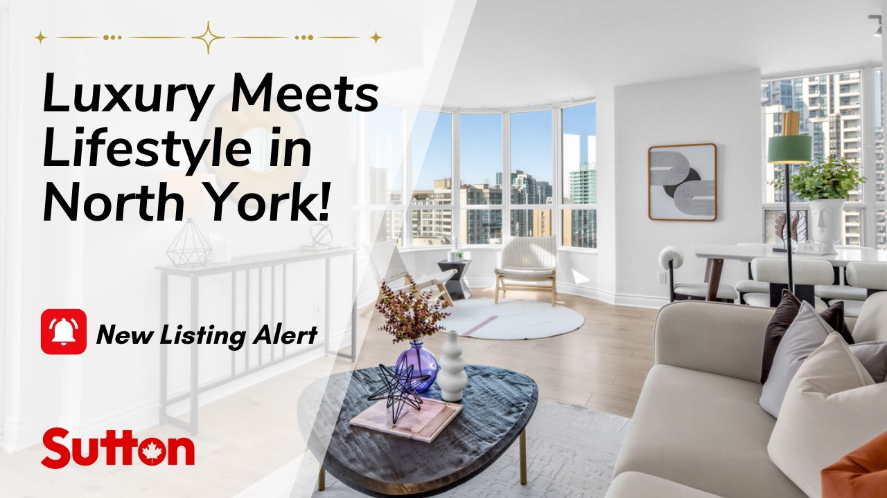 North York Luxury Condo! Over 1,000 Sq Ft! $699,900 - 2 Bedroom Plus Full Den and Solarium!