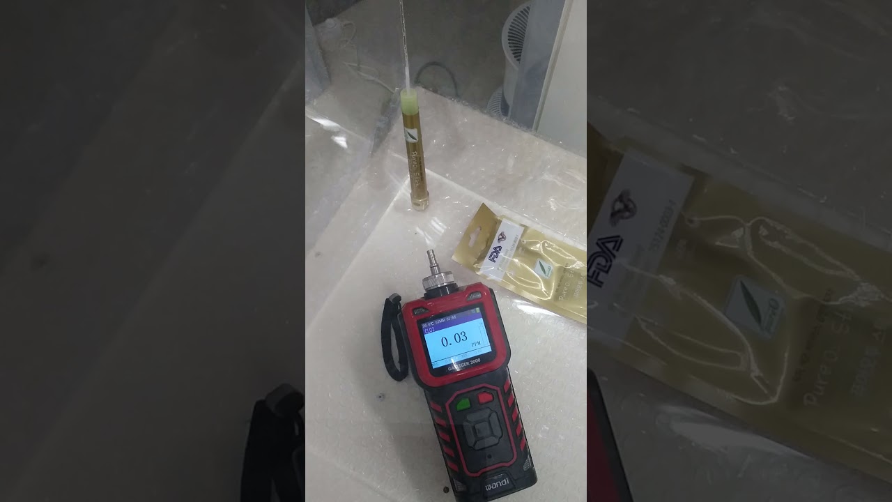 PURE O2 Stick concentration measurement video