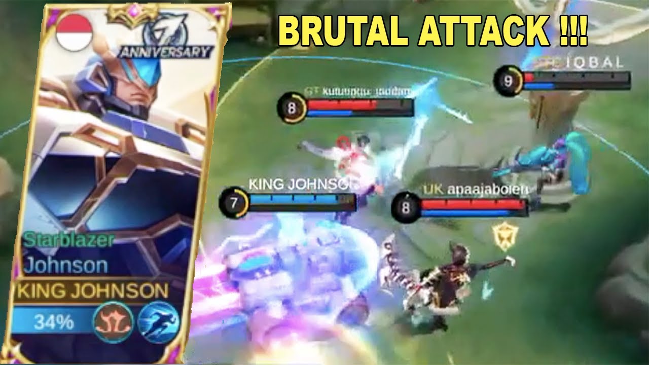 HIT = DEATH! ODETTE AND JOHNSON'S INSANE COMBO | MOBILE LEGENDS